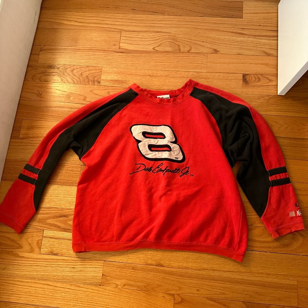 Vintage Red NASCAR Crewneck